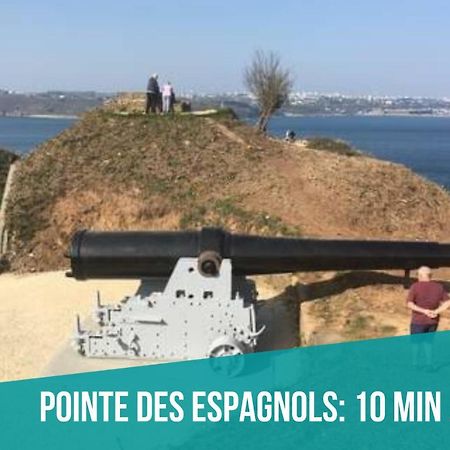 Maison Spacieuse A Deux Pas De La Plage Roscanvel Εξωτερικό φωτογραφία